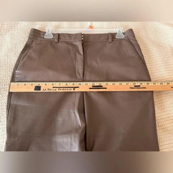 Babaton cropped vegan leather pant - Picture 11 of 12